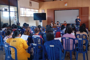 Lestarikan Alam, Ibu Paroki Wedi Dilatih Membuat JMS