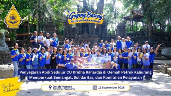 Penyegaran Abdi Sedulur CU Kridha Rahardja di Oemah Petruk Kaliurang Memperkuat Semangat, Solidaritas, dan Komitmen Pelayanan